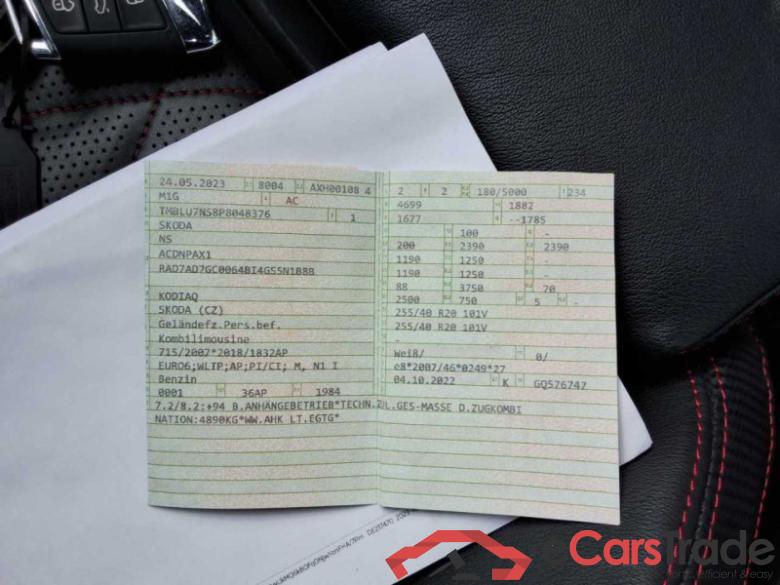 Skoda Kodiaq (NS)(2016->) DE - SUV5 2.0 TSI EU6d, RS 4x4 OPF (EURO 6d), (Facelift) 2021 - 2023 #4