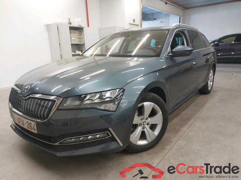 SKODA - SKO SUPERB COMBI 1.4 TSI iV 218PK DSG6 Clever Pack Safety & Lane & Side Assist & Removable Trailer Hook  * HYBRID * #1