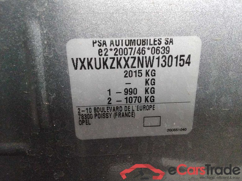 Opel Mokka e (2020->), e, Edition, 2020 - 2022 #4