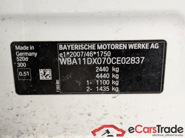 BMW 5-Serie Touring ´16 Baureihe 5 Touring 520 d Sport Line 2.0 140KW AT8 E6dT #5