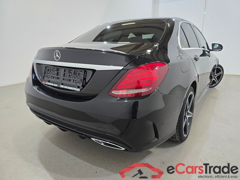 Mercedes C 180d AMG Aut. LED-Xenon Ambient Navi Sport-Leather KeylessGo Camera Klima PDC ... #4