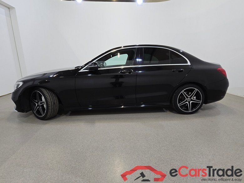 Mercedes C 180d AMG Aut. LED-Xenon Ambient Navi Sport-Leather KeylessGo Camera Klima PDC ... #2
