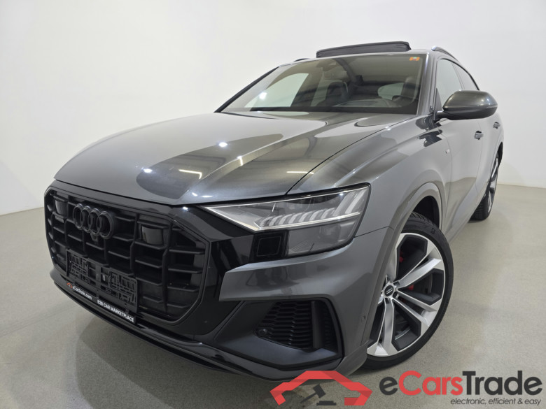 Audi Q8 3.0 50 TDI Quattro S-Line Aut. Pano LED-Matrix Head-Up ACC Virtual Air Suspension B&O Navi-Pro Sport-Leather KeylessGo Camera 360 Klima PDC ...