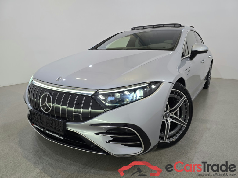 Mercedes EQS 53 AMG 4Matic+ 658Hp 4WS  Pano Burmester Distronic LED-Multibeam Head-Up Widescreen Navi Ambient Nappa-Leather KeylessGo Camera 360 Klima PDC ... #1
