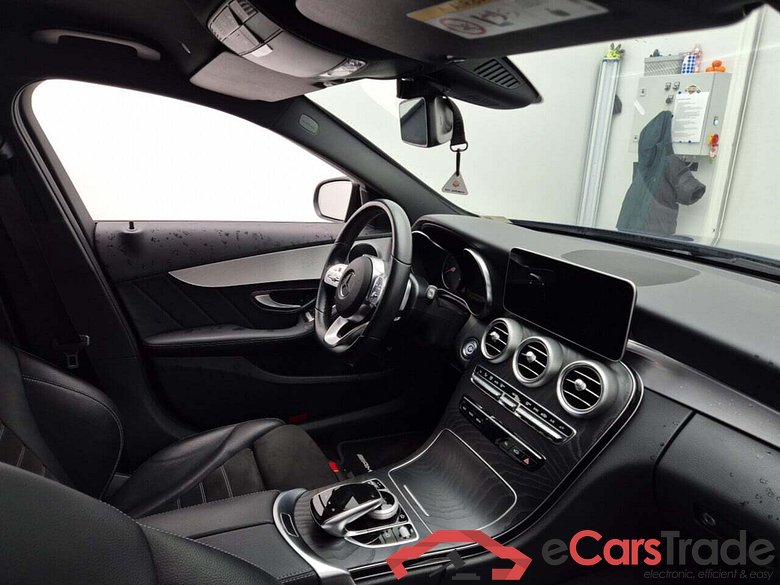 Mercedes C 180d AMG Night Aut. LED-Xenon Navi-Pro 1/2 Sport-Leather-Alcantara KeylessGo Camera Klima PDC ... #6