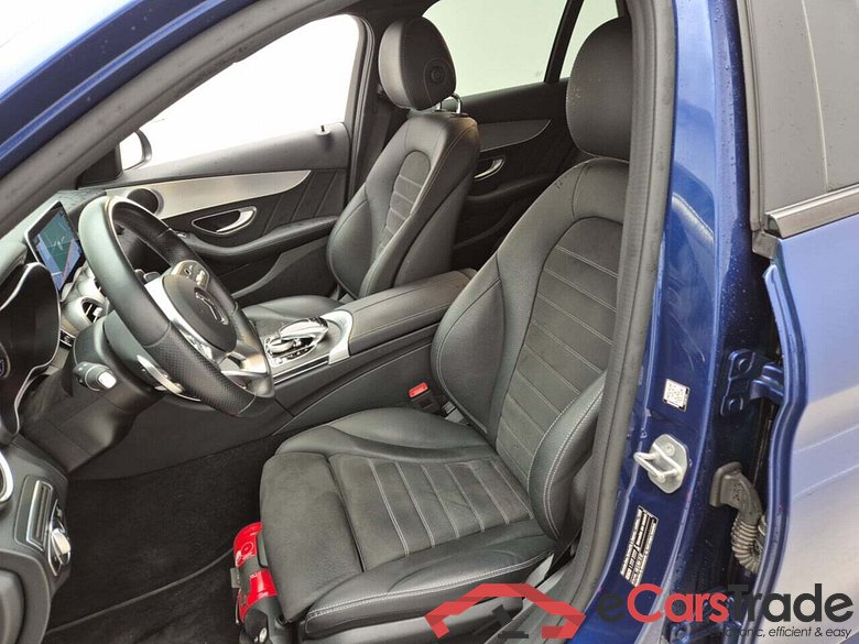 Mercedes C 180d AMG Night Aut. LED-Xenon Navi-Pro 1/2 Sport-Leather-Alcantara KeylessGo Camera Klima PDC ... #5