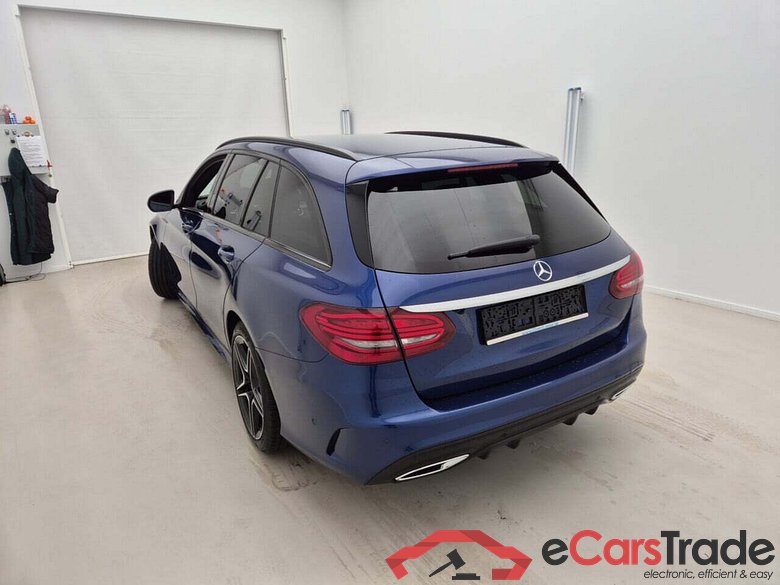 Mercedes C 180d AMG Night Aut. LED-Xenon Navi-Pro 1/2 Sport-Leather-Alcantara KeylessGo Camera Klima PDC ... #4