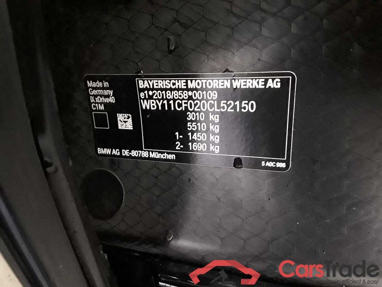 BMW iX (I20)(07.2021->) DE - SUV5 xDrive40, xDrive40 Sport, 2021 - 2024 #2