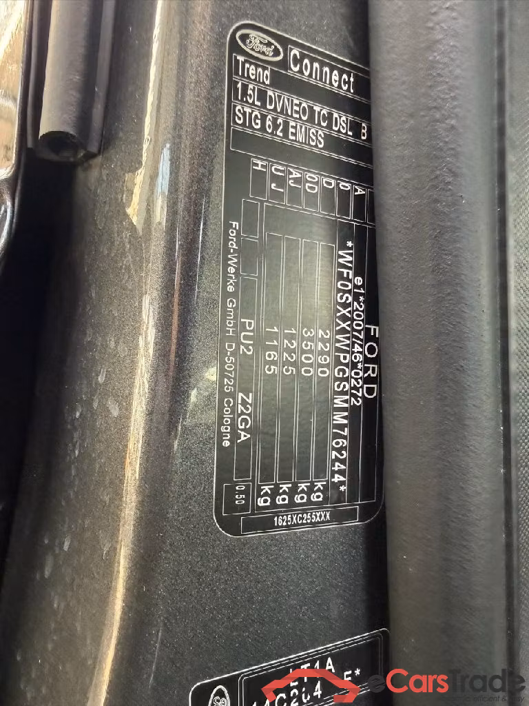 Transit Connect Kasten lang Trend 1.5 EcoBlue 74KW MT6 E6dT #5