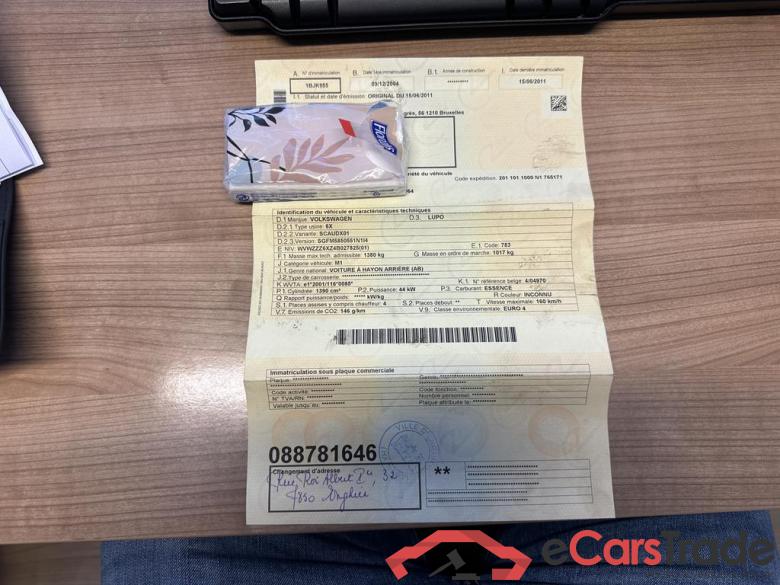 VOLKSWAGEN Lupo Lupo 1.4i Igloo #5