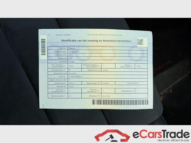 Porsche 911 Targa 4 GTS #3