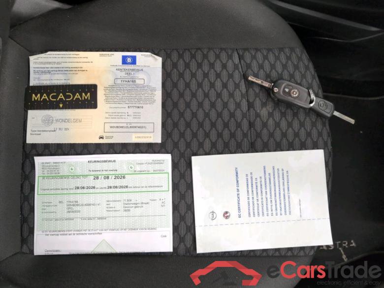 OPEL - OPE ASTRA SPORTS TOURER Turbo D 105PK S/S Edition Pack Experience & MultiMedia Nav & Park Pilot Front & Rear #4