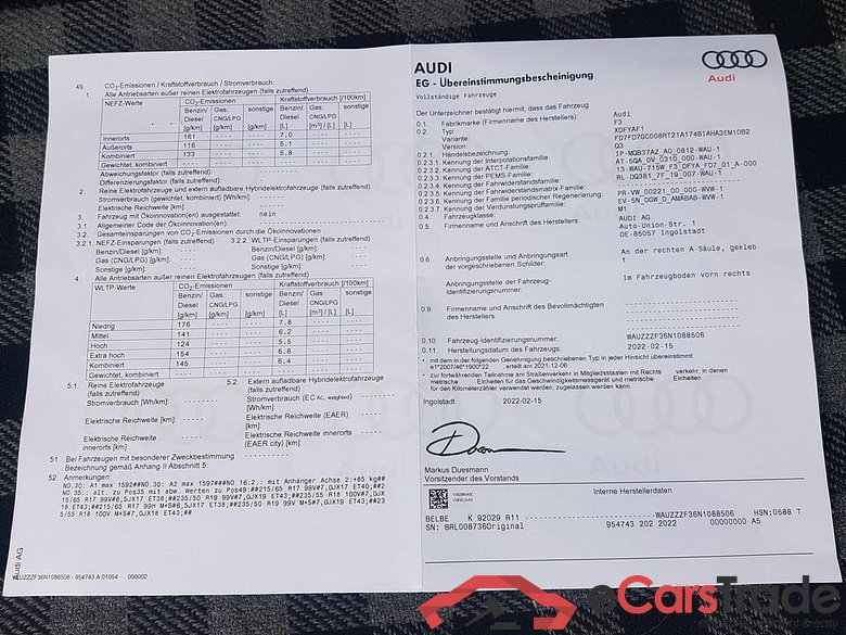 AUDI Q3 Audi Q3  Business Edition Attraction 35 TFSI  110(150) kW(ch) S tronic #6