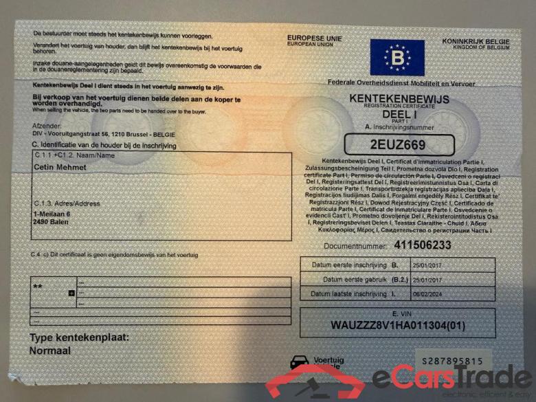 AUDI A3 Sportback Audi A3 design Sportback 1.6 TDI 81(110) kW(PS) 6-speed #4