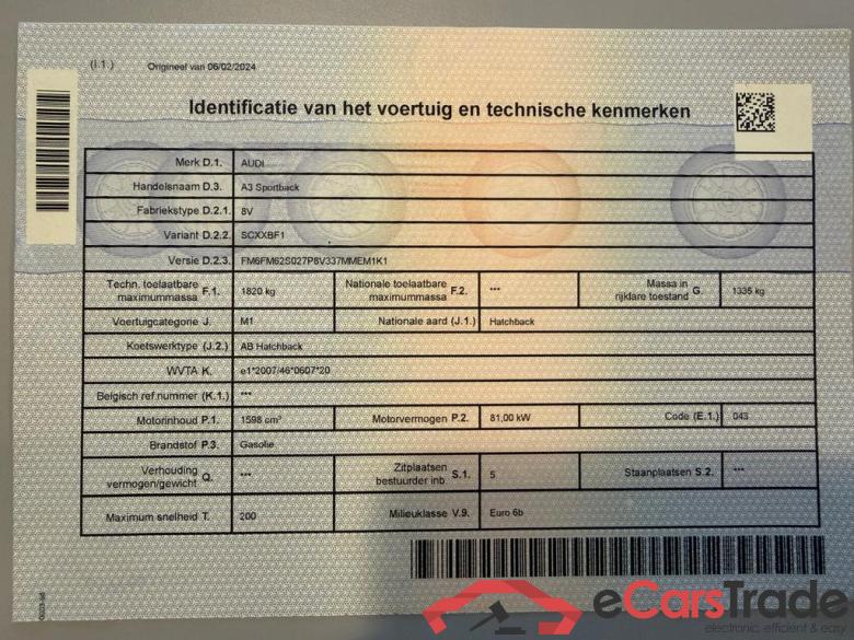 AUDI A3 Sportback Audi A3 design Sportback 1.6 TDI 81(110) kW(PS) 6-speed #6