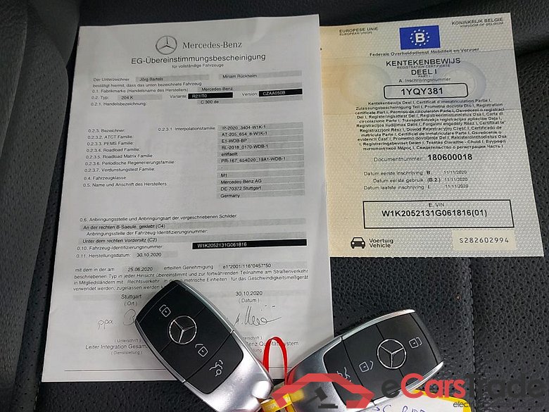 MERCEDES - MER C BREAK 300 de 306PK DCT Business Solution & Pano Roof * HYBRID * #4