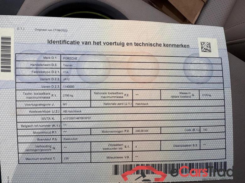 PORSCHE Taycan Taycan #5