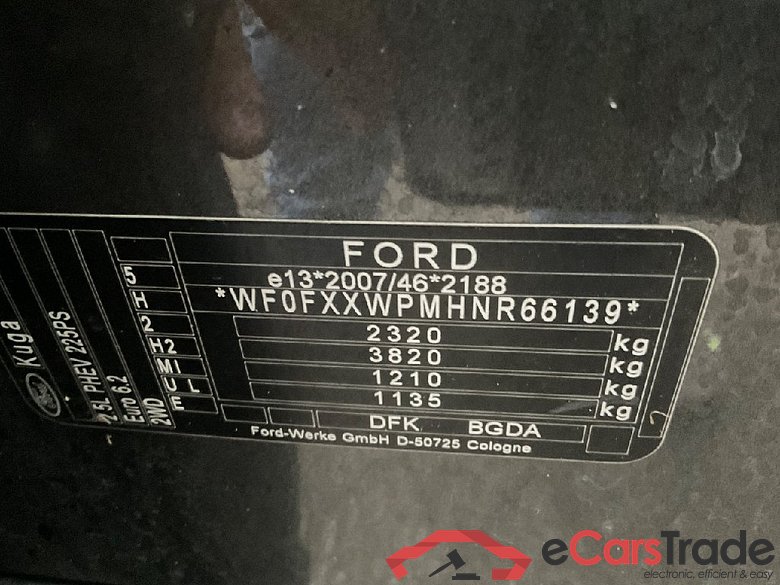 Kuga Plug-In Hybrid Vignale 2.5 165KW ATV E6d #5