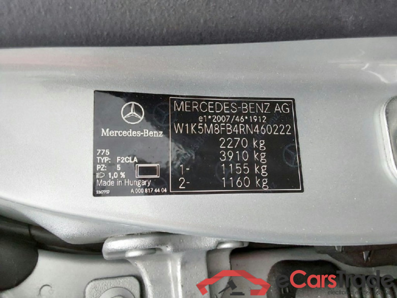 CLA -Klasse Shooting Brake CLA 250 e (118.685) 1.3 160KW AT8 E6d #5