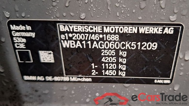 Baureihe 5 Lim. 530 e 2.0 215KW AT8 E6d #5