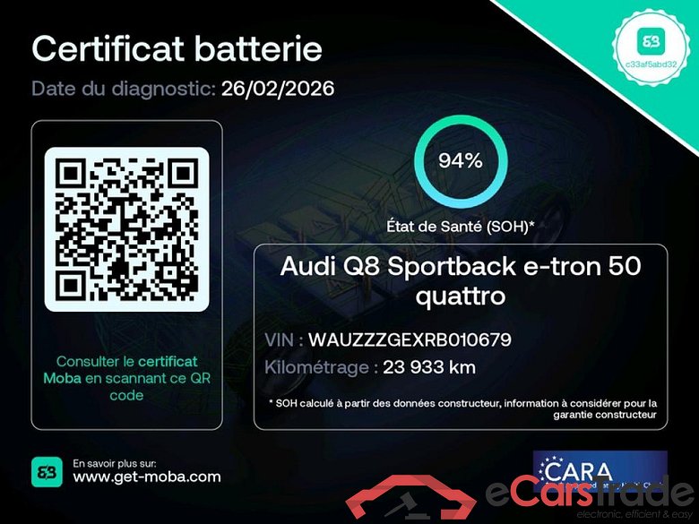 Q8 Sportback e-tron 50 quattro S line 95kWh BVA #2