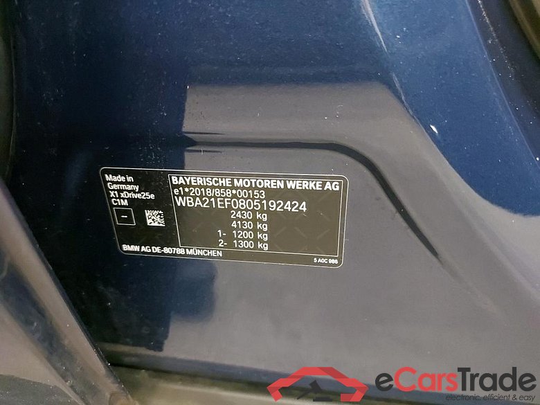 BMW - BMW X1 xDrive25e 245PK With Electric Towing Hook  * HYBRID * #6