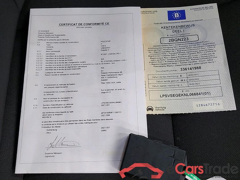 POLESTAR - POL POLESTAR 2 Long Range Single Motor 231PK & Pack Pilot * ELECTRIC * #4