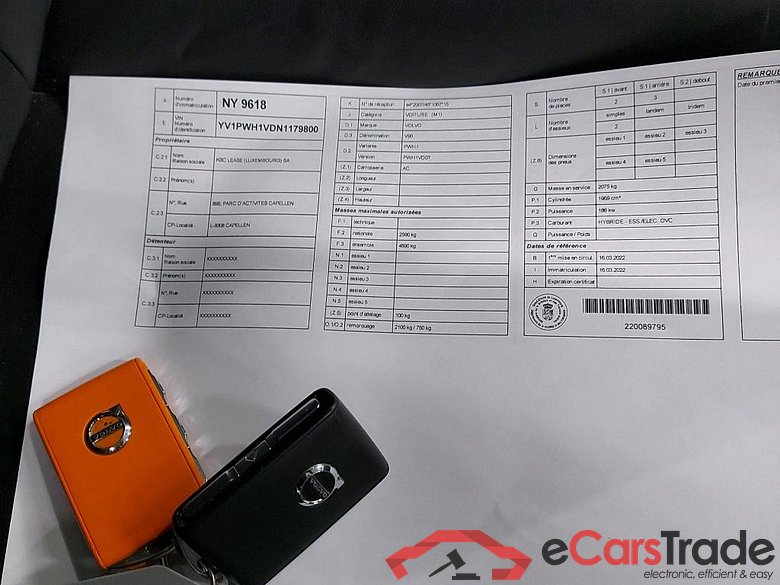 VOLVO - VOL V90 T6 PHEV 350PK R-Design With Head Up & Harman Kardon & R Design Nubuck & Park Assist & 360 Camera & Semi Auto Foldable Towing Hook & SunRoof  * HYBRID * #4