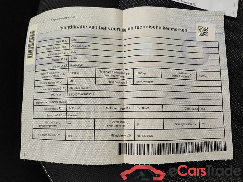 Mini Clubman One D (85 kW) Aut. 5d #3