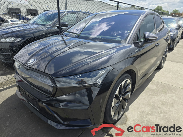 Skoda Enyaq iV Coupe 80 Sport-Line Aut. Pano LED-Matrix Head-Up Virtual ACC Ambient Navi-Pro 1/2 Sport-Leather-Alcantara KeylessGo Camera Klima PDC ... #1