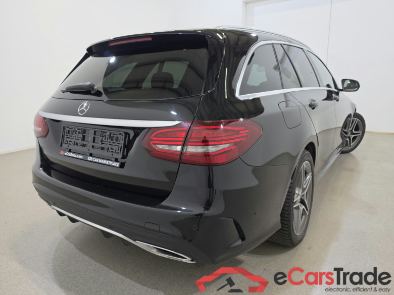 Mercedes C 180d AMG Aut. LED Widescreen Navi Sport-Leather-Alcantara KeylessGo Camera Klima PDC ... #4