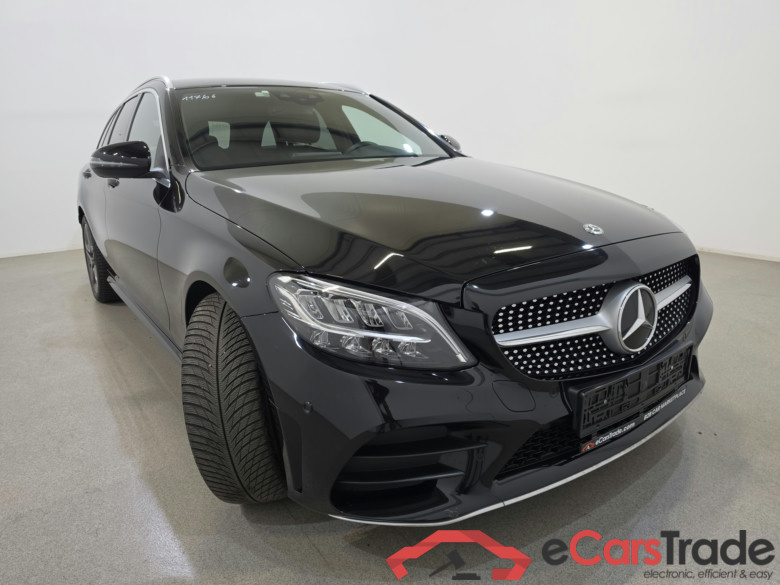 Mercedes C 180d AMG Aut. LED Widescreen Navi Sport-Leather-Alcantara KeylessGo Camera Klima PDC ... #3