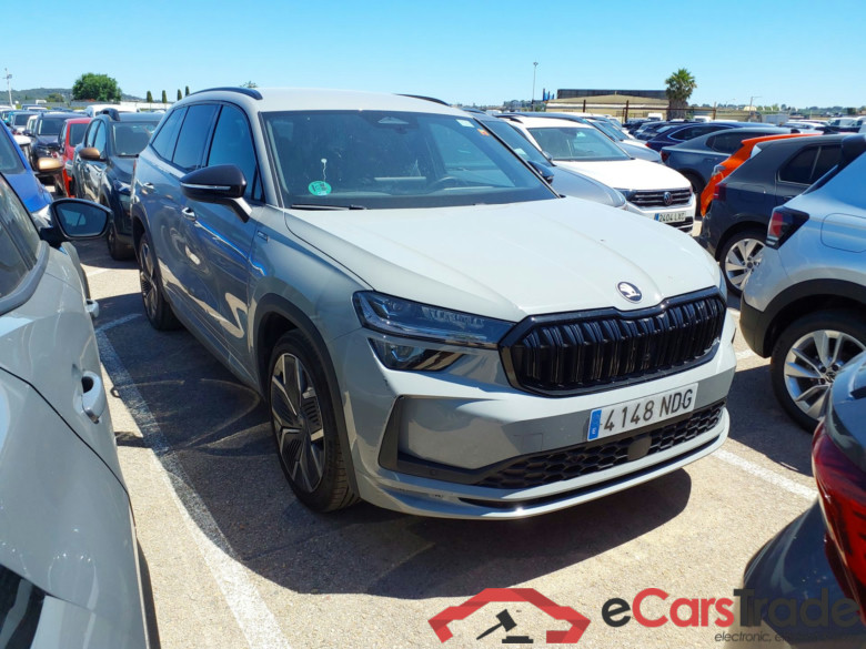 Skoda Kodiaq 2.0 TDI SportLine 7PL Aut. LED-Matrix Virtual Navi-Pro 1/2 Sport-Leather-Alcantara KeylessGo Camera Klima PDC ...