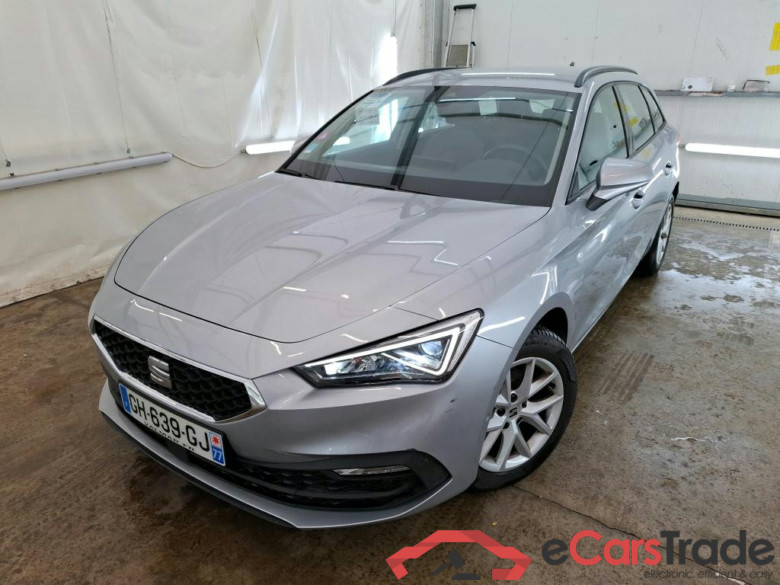 SEAT Leon Sportstourer / 2020 / 5P / Break 1.0 eTSI 110 DSG SS Style Business / VO RECONDITIONNE - PHOTOS AVANT RECONDITIONNEMEN #1