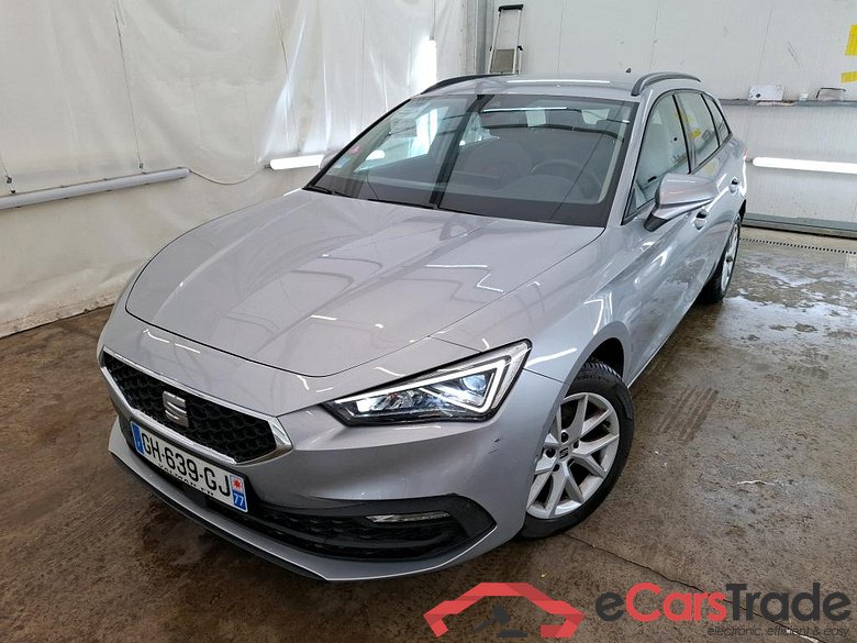 SEAT Leon Sportstourer / 2020 / 5P / Break 1.0 eTSI 110 DSG SS Style Business / VO RECONDITIONNE - PHOTOS AVANT RECONDITIONNEMEN