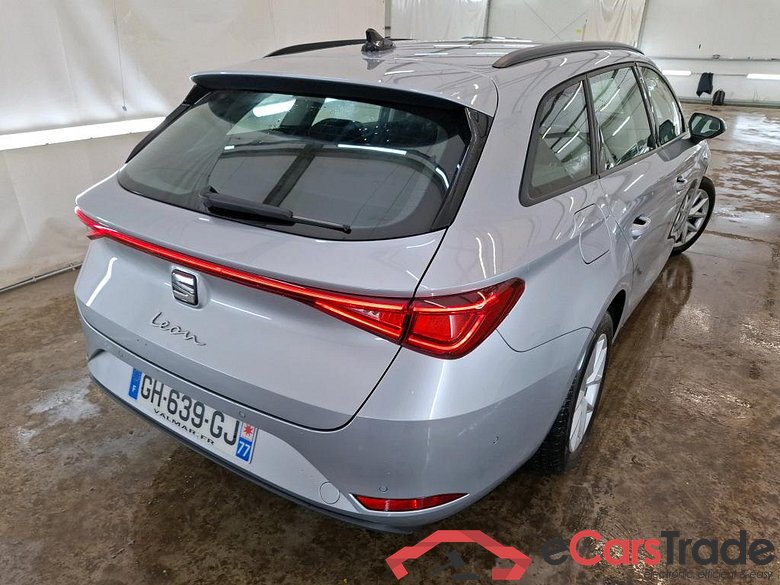 SEAT Leon Sportstourer / 2020 / 5P / Break 1.0 eTSI 110 DSG SS Style Business / VO RECONDITIONNE - PHOTOS AVANT RECONDITIONNEMEN #3