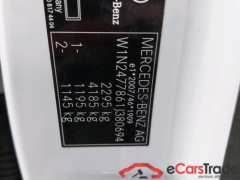 MERCEDES - MER GLA 250e 218PK DCT Business Solution Luxury * HYBRID * #6