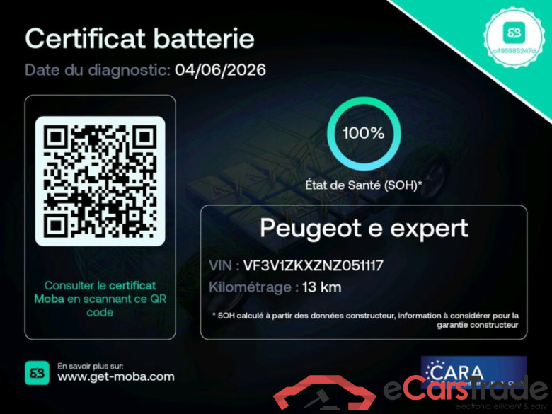 Expert Fourgon Premium Moteur électrique Standard BVA #2