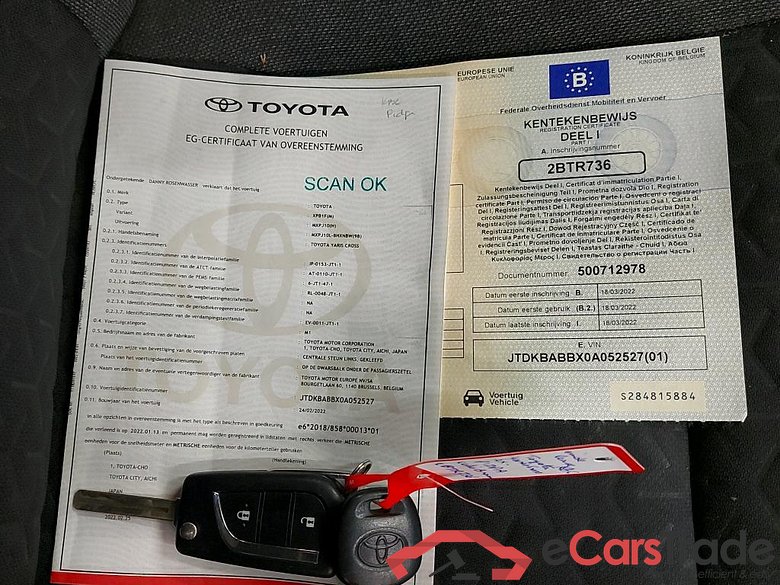 TOYOTA - TOY YARIS CROSS VVT-ie 116PK CVT Dynamic & Smart Connect   * HYBRID * #4
