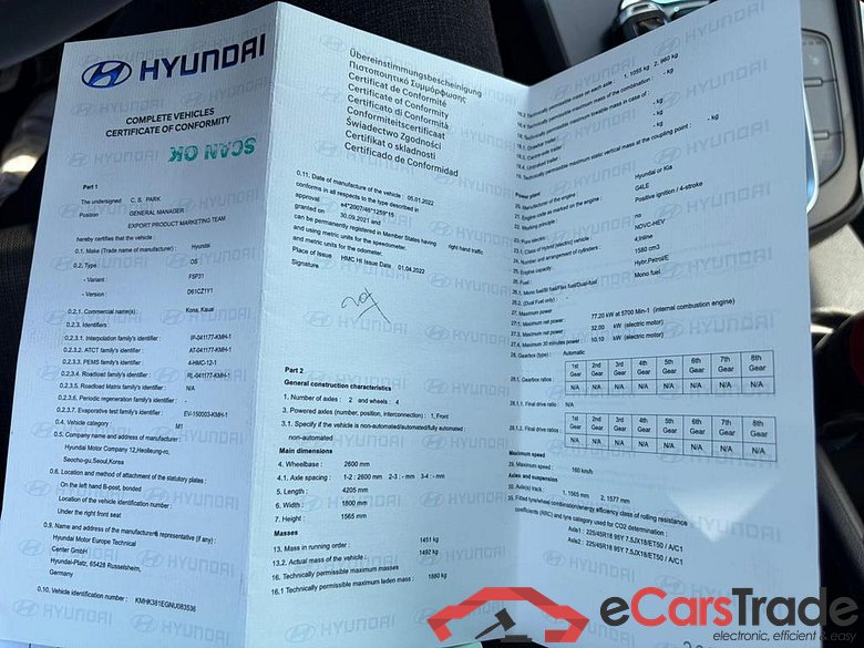 HYUNDAI Kona HEV HEV 1.6 GDi Sky DCT #5