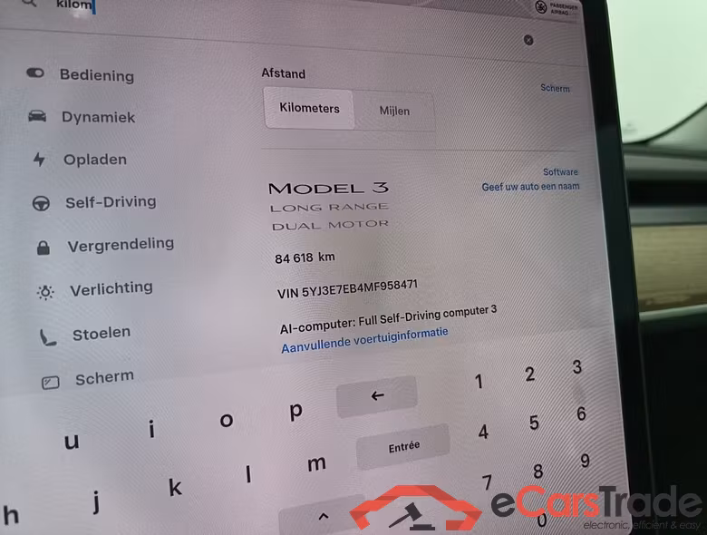 *TESLA MODEL 3 - 2021 75 kWh 498 AWD Long Range Dual Motor 5d #6
