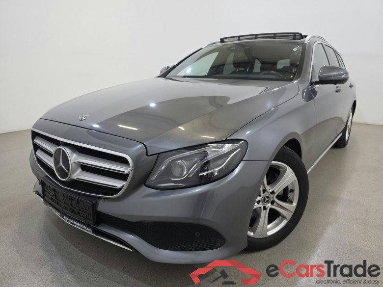 Mercedes E 200d Aut. Pano LED-MultiBeam Ambient Burmester Navi Leather KeylessGo Camera Klima PDC ...