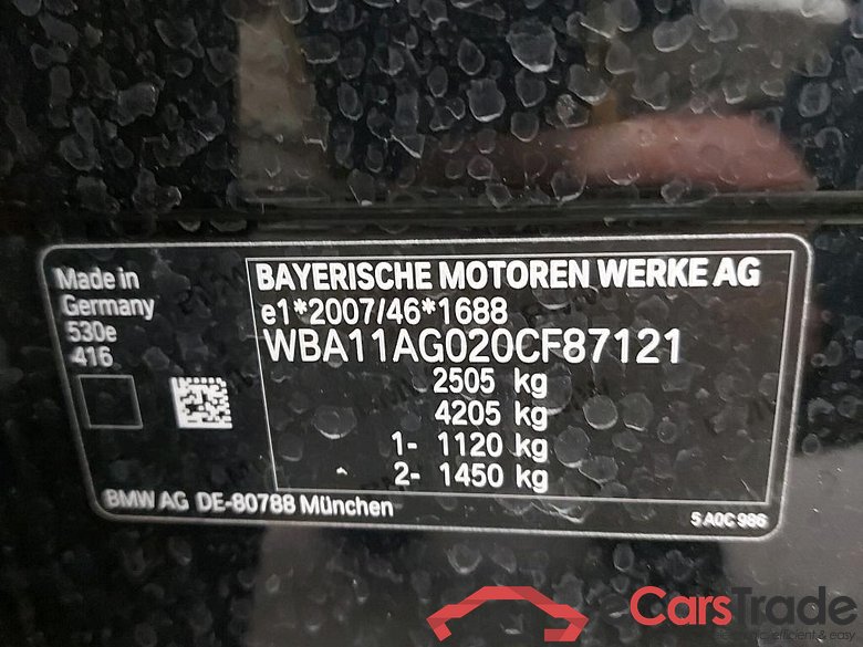 BMW - BMW 5 BERLINE 530e 292PK Business Edition M Sport Wit Dakota Sport Seats & Heated Front & Rear & Pack Innovation & Head Up & Comfort Plus & Safety & Driving Assistant Pro & Electric Sunroof  * HYBRID * #6