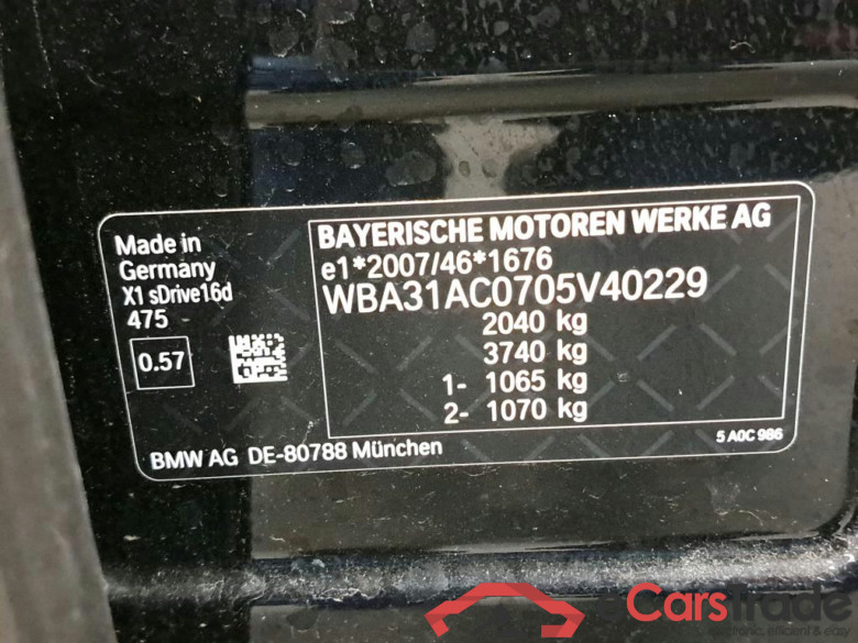 BMW - BMW X1 sDrive16dA 116PK Advantage Pack Business #6