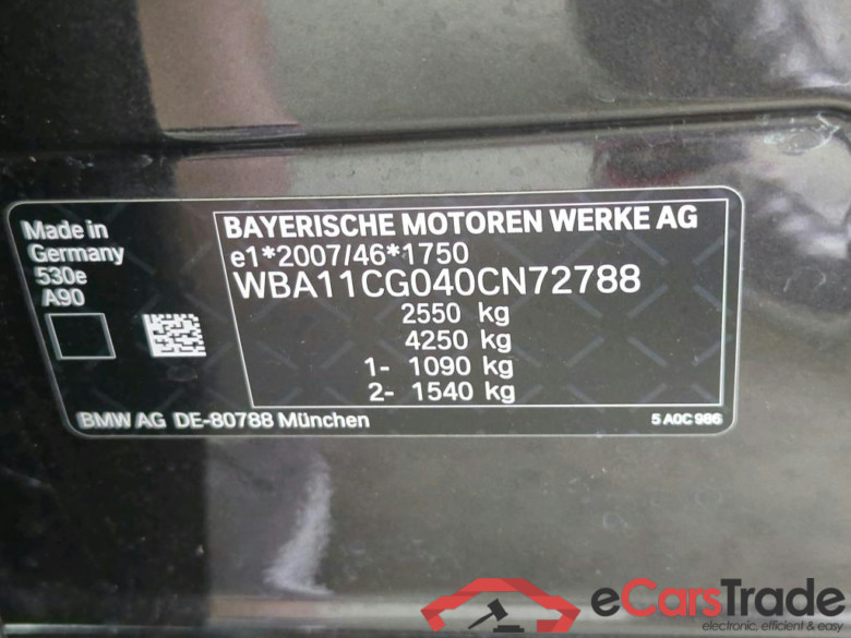 Baureihe 5 Touring 530 e Luxury Line 2.0 215KW AT8 E6d #5