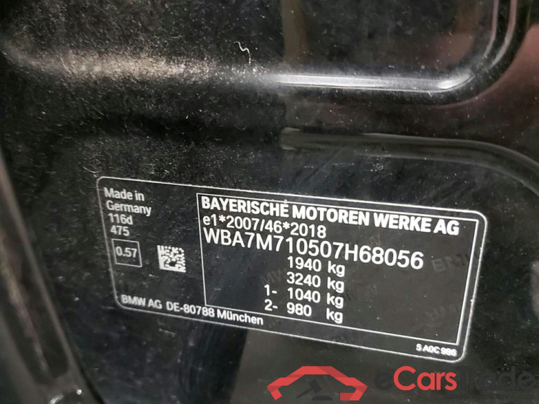 BMW - BMW 1 HATCH 116dA 116PK Business Edition Advantage & Pack Business & Travel & PDC Front & Rear #6