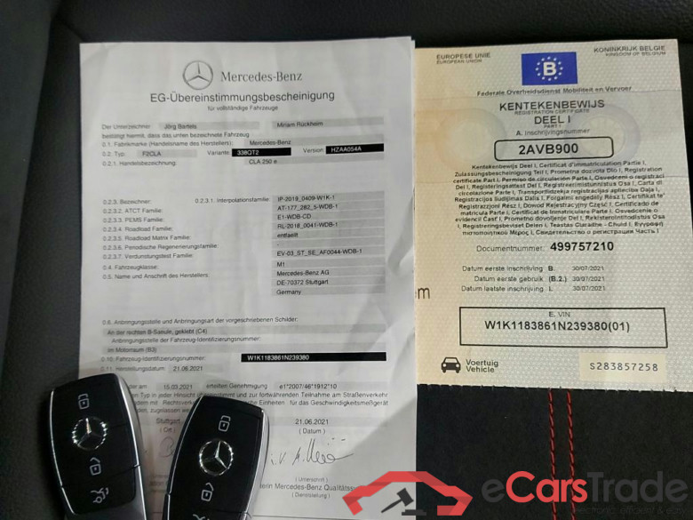 MERCEDES - MER CLA 250 e 218PK DCT Business Solution AMG - Pack Plus & Smartphone Integration  * HYBRID * #4