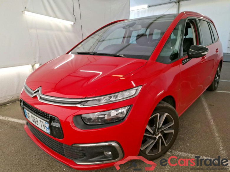 C4 Grand Picasso Shine 1.5 BlueHDi 130CV BVA8 Vo Blanc Repeint en Rouge / White car repaint in red
