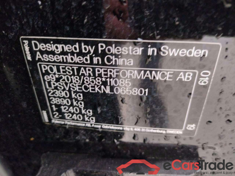 Polestar 2 63kWh Standard Range Single mo #4