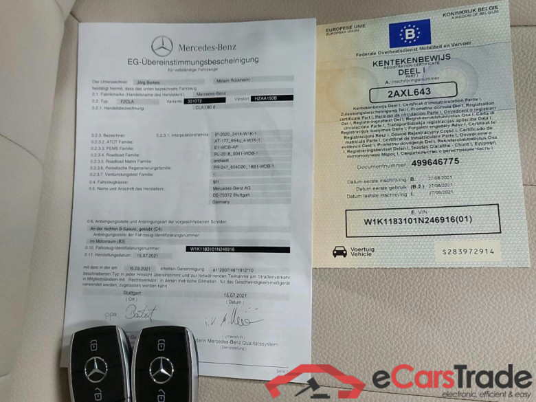 MERCEDES - MER CLA 180 d 116PK 8G-DCT Business Solution Luxury #4